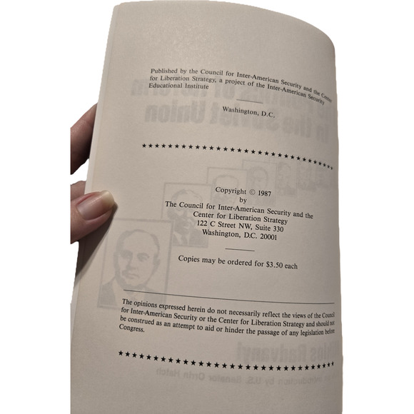 POLITICS OF REFORM IN THE SOVIET UNION Milos Radvanyi Perestroika 1987 - Picture 6 of 7